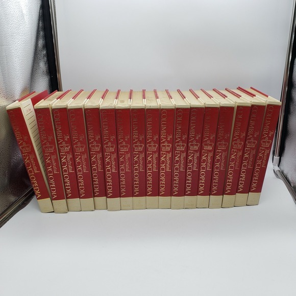 Other - The Illustrated Columbia Encyclopedia Volumes 1-16 W/ Extra 8 1969 Edition Great